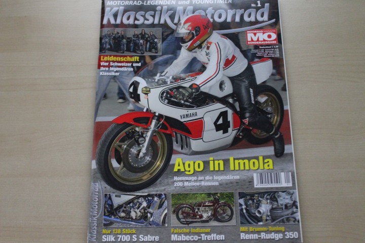 Deckblatt MO Klassik Motorrad (01/2011)